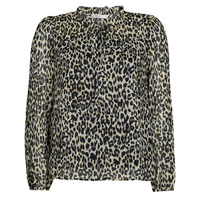 Clothing Women Tops / Blouses Only ONLDITSY L/S BLOUSE WVN NOOS Leopard