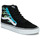 Shoes Hi top trainers Vans SK8-HI FLAM Black / Blue / Green