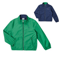 Clothing Boy Jackets Polo Ralph Lauren  Green / Marine