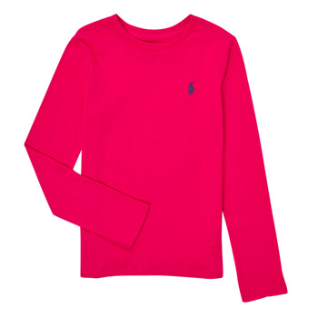 Clothing Girl Long sleeved tee-shirts Polo Ralph Lauren 312841122020 Pink