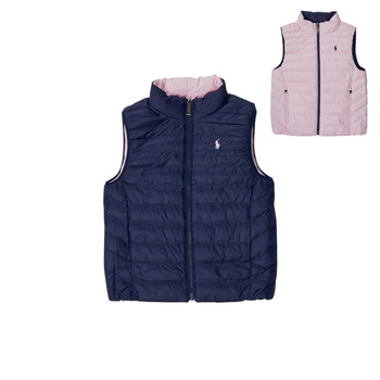 Clothing Boy Duffel coats Polo Ralph Lauren 322875513004 Marine / Pink