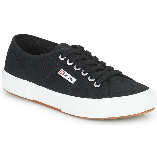 Shoes Low top trainers Superga 2750 COTU CLASSIC Black / White