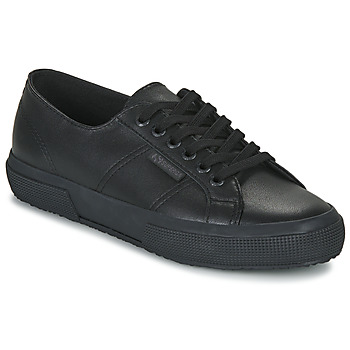 Shoes Low top trainers Superga 2750 NAPPA Black