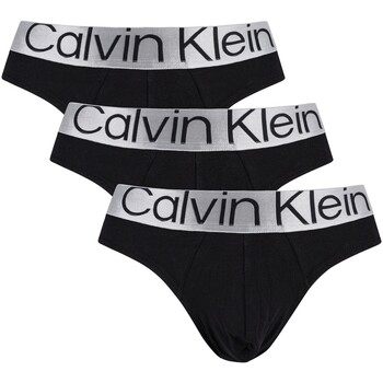 Underwear Men Boxer shorts Calvin Klein Jeans 3 Pack Reconsidered Steel Hip Briefs black