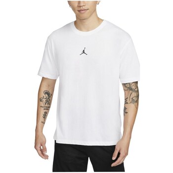 Clothing Men Short-sleeved t-shirts Nike Jordan Sport Drifit White
