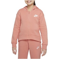 Clothing Girl Sweaters Nike Club Fleece Pink