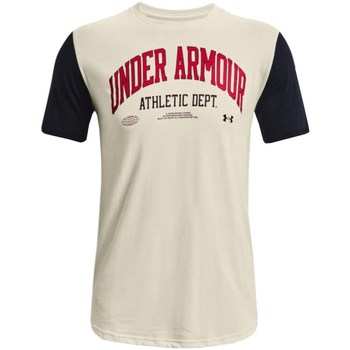 Clothing Men Short-sleeved t-shirts Under Armour Athletic Dept White