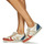 Shoes Women Low top trainers Gola DAYTONA QUADRANT White / Gold / Blue