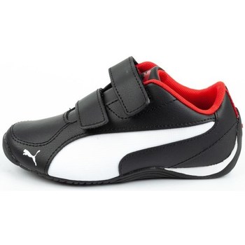 Shoes Children Low top trainers Puma Drift Cat Black, White