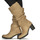 Shoes Women High boots YOKONO PRAGA Beige