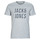 Clothing Men Short-sleeved t-shirts Jack & Jones JJXILO TEE SS CREW NECK Grey
