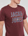 Clothing Men Short-sleeved t-shirts Jack & Jones JJXILO TEE SS CREW NECK Bordeaux