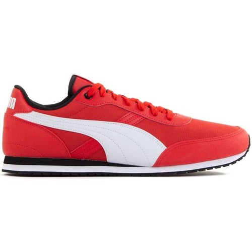 Shoes Men Low top trainers Puma ST Runner Essential Red, White