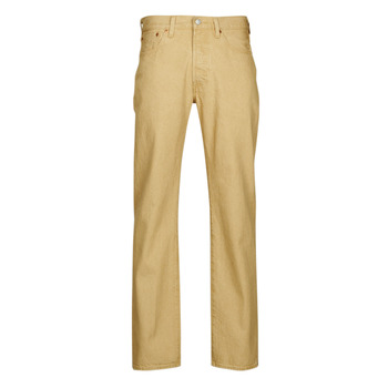 Clothing Men Straight jeans Levi's 501® LEVI'S ORIGINAL Yellow / Stonewash