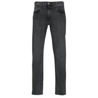 Clothing Men Tapered jeans Levi's 502 TAPER Dark /  black / Worn / In