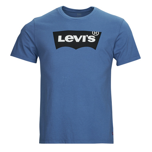 Clothing Men Short-sleeved t-shirts Levi's GRAPHIC CREWNECK TEE Sunset / Blue