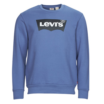 Clothing Men Sweaters Levi's STANDARD GRAPHIC CREW Sunset / Blue
