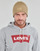 Clothing Men Sweaters Levi's STANDARD GRAPHIC HOODIE Heather / Grey