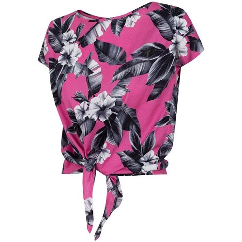 Clothing Women Short-sleeved t-shirts 4F TSD018 Pink