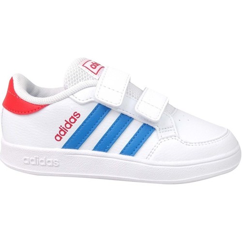Shoes Children Low top trainers adidas Originals Breaknet White, Blue