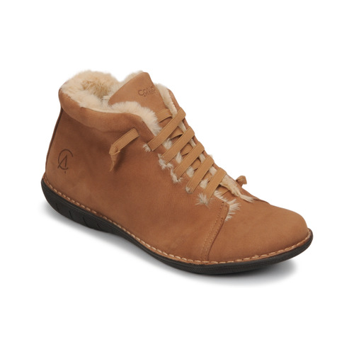 Shoes Women Derby Shoes Casual Attitude NEW001 Camel
