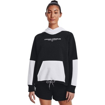 Clothing Women Sweaters Under Armour Rival Black, White
