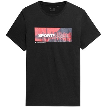 Clothing Men Short-sleeved t-shirts 4F TSM019 Black