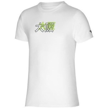 Clothing Men Short-sleeved t-shirts Mizuno Katakana Tee White