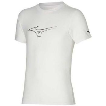 Clothing Men Short-sleeved t-shirts Mizuno Athletic RB Tee White