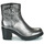 Shoes Women Ankle boots Freelance JUSTY 7 SMALL GERO BUCKLE Silver