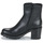 Shoes Women Ankle boots Freelance JUSTY 7 SMALL GERO BUCKLE Black