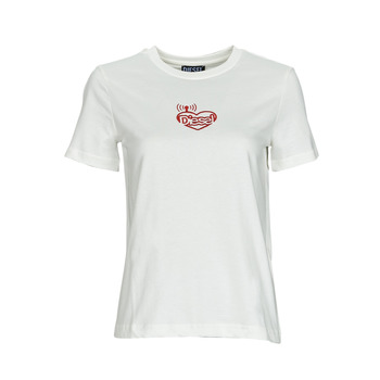 Clothing Women Short-sleeved t-shirts Diesel T-REG-E9 White