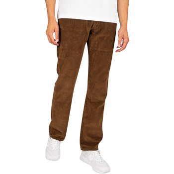 Clothing Men 5-pocket trousers Lois New Dallas Jumbo Cord Jeans brown