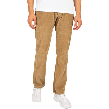 Clothing Men 5-pocket trousers Lois New Dallas Jumbo Cord Jeans beige