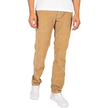 Clothing Men 5-pocket trousers Lois Sierra Thin Corduroy Trousers beige