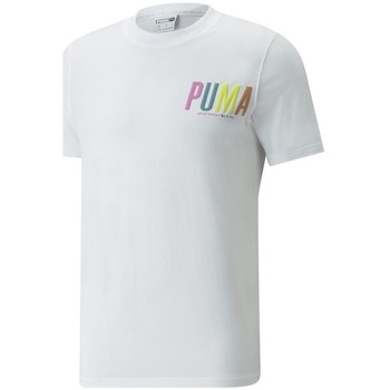 Clothing Men Short-sleeved t-shirts Puma Swxp Graphic White