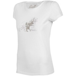 Clothing Women Short-sleeved t-shirts 4F TSD067 White