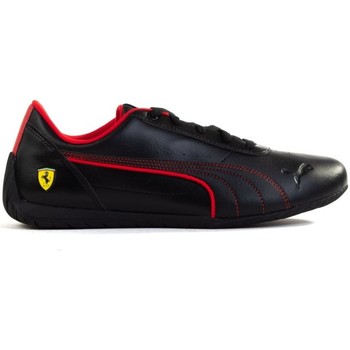 Shoes Men Low top trainers Puma Ferrari Neo Cat Black
