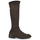 Shoes Women High boots JB Martin 1AMOUR Canvas / Suede / Stretch / Ebony