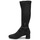 Shoes Women High boots JB Martin 1ANNA Canvas / Suede / Stretch / Black