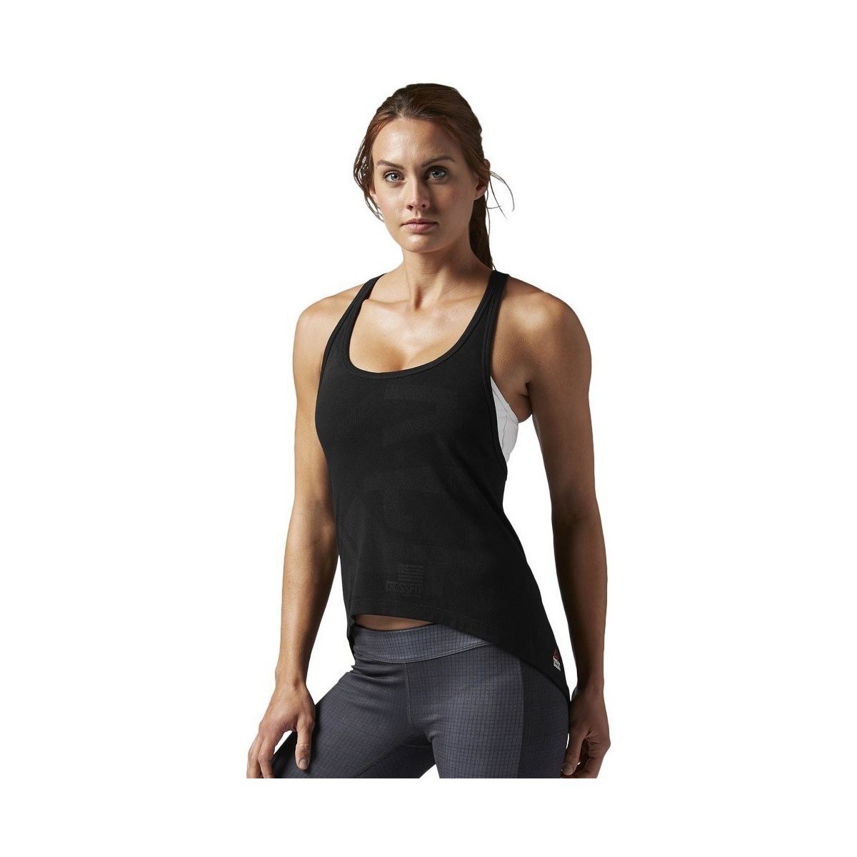 Clothing Women Short-sleeved t-shirts Reebok Sport Lths Muscle Top White, Black