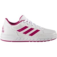 Shoes Children Low top trainers adidas Originals Altasport K Pink, White