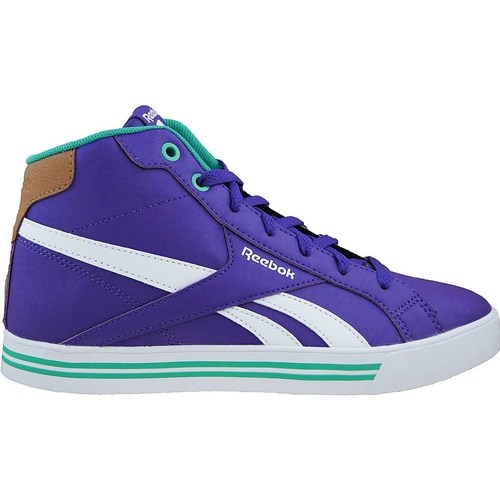 Shoes Children Hi top trainers Reebok Sport Royal Comp Mid Syn White, Blue, Green