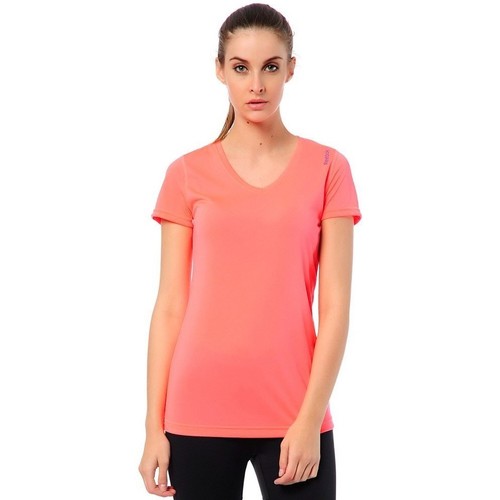 Clothing Women Short-sleeved t-shirts Reebok Sport Wor SS Tee Pink
