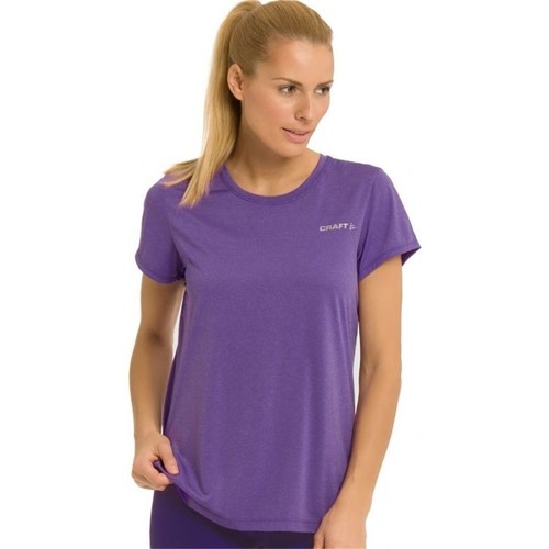Clothing Women Short-sleeved t-shirts Craft Pure Light Tee Purple