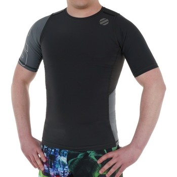 Clothing Men Short-sleeved t-shirts Reebok Sport Ufc Train SS Comp Grey, Black