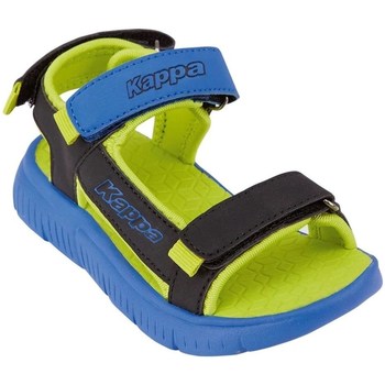Shoes Children Sandals Kappa Kana MF Black, Blue