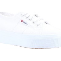 Shoes Women Low top trainers Superga 2790 Linea Up and Down Womens Flatform Trainers white