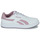Shoes Children Low top trainers Reebok Classic REEBOK AM COURT White / Pink
