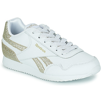 Shoes Girl Low top trainers Reebok Classic REEBOK ROYAL CL JOG White / Gold
